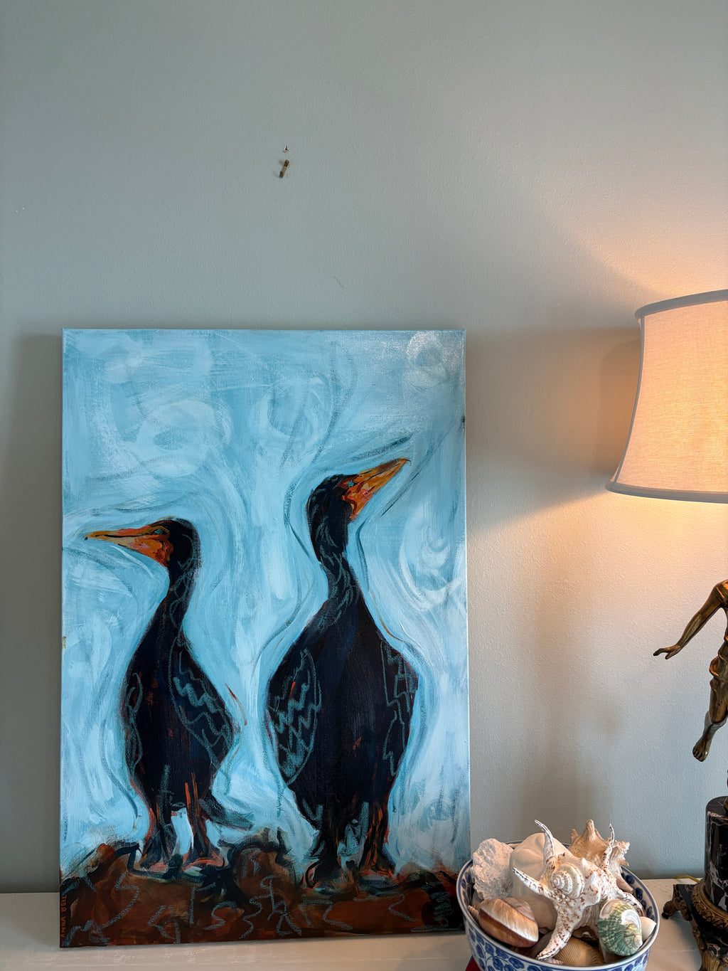 Cormorants on the Stone