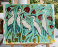 Teal Heron Study